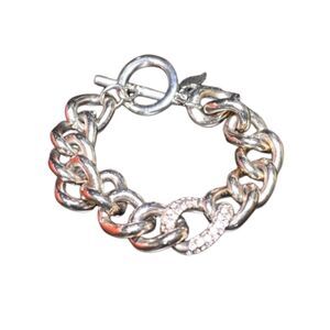 Victoria's Secret Chunky Gold Chain Bracelet
